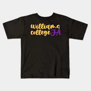 williams college junior advisor (JA) Kids T-Shirt